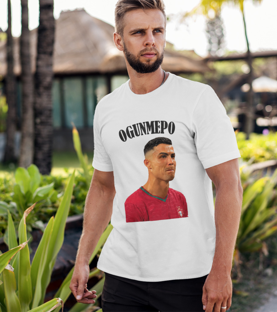 Cristiano Ronaldo Ogunmepon Portugal Soccer Star T-Shirt
