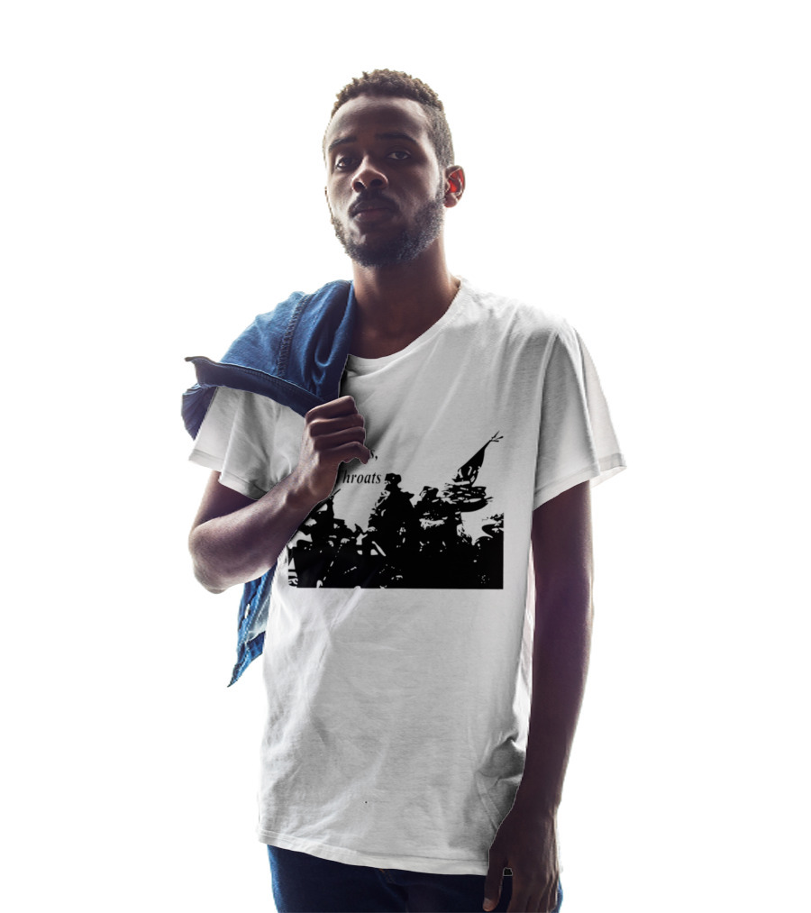 Row Boats Slit Throats Silhouette Revolutionary T-Shirt