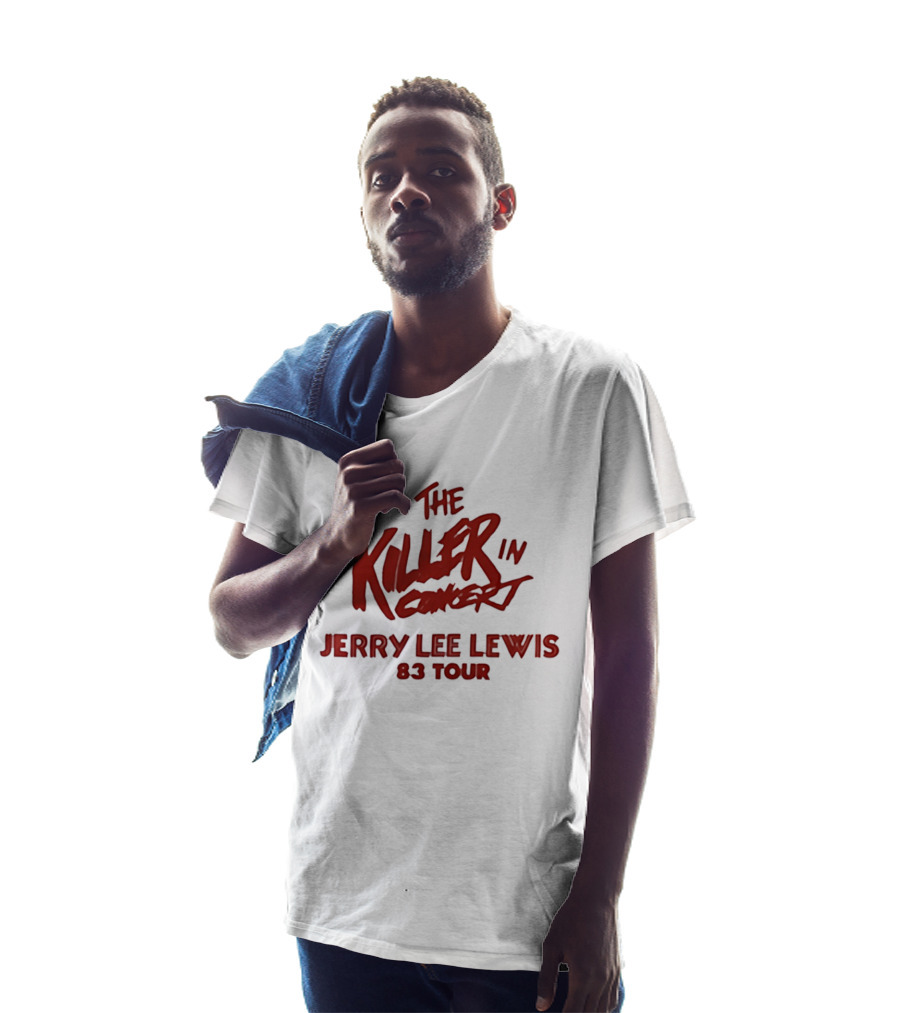 Jerry Lee Lewis The Killer In Concert 83 Tour T-Shirt