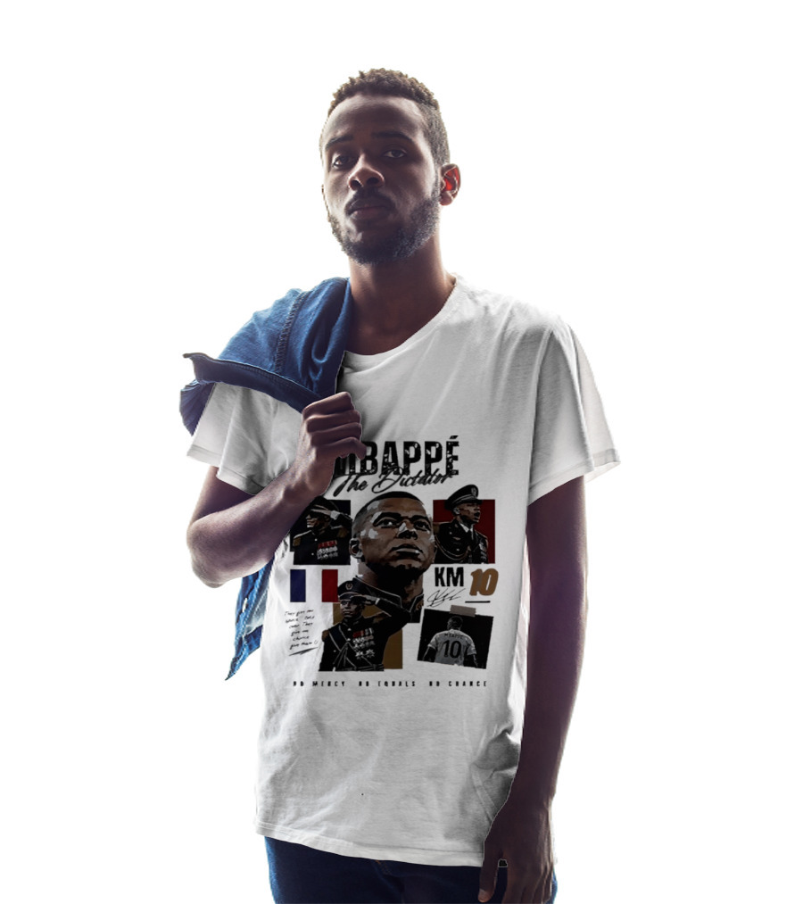 MBAPPÉ The Leader KM 10 No Mercy No Equals No Chance T-Shirt