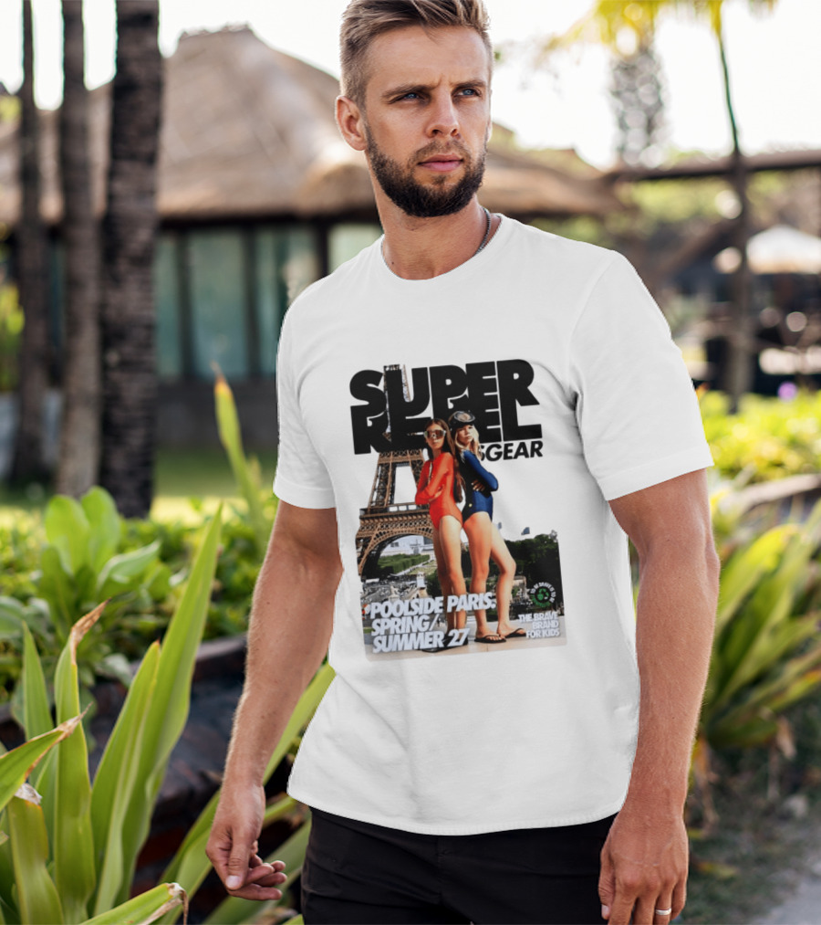 Super Rebel Gear Poolside Paris Spring Summer 27 The Brave Brand For Kids T-Shirt