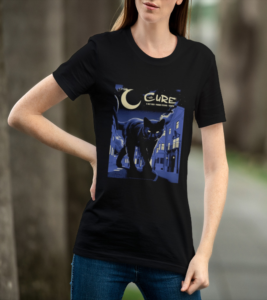 The Cure Cat Moon Trencin Pohoda Festival July 8 2026 T-Shirt