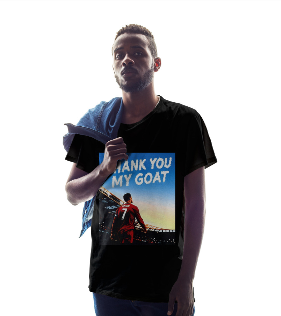 Thank You My Goat Cristiano Ronaldo 7 Portugal National Team T-Shirt