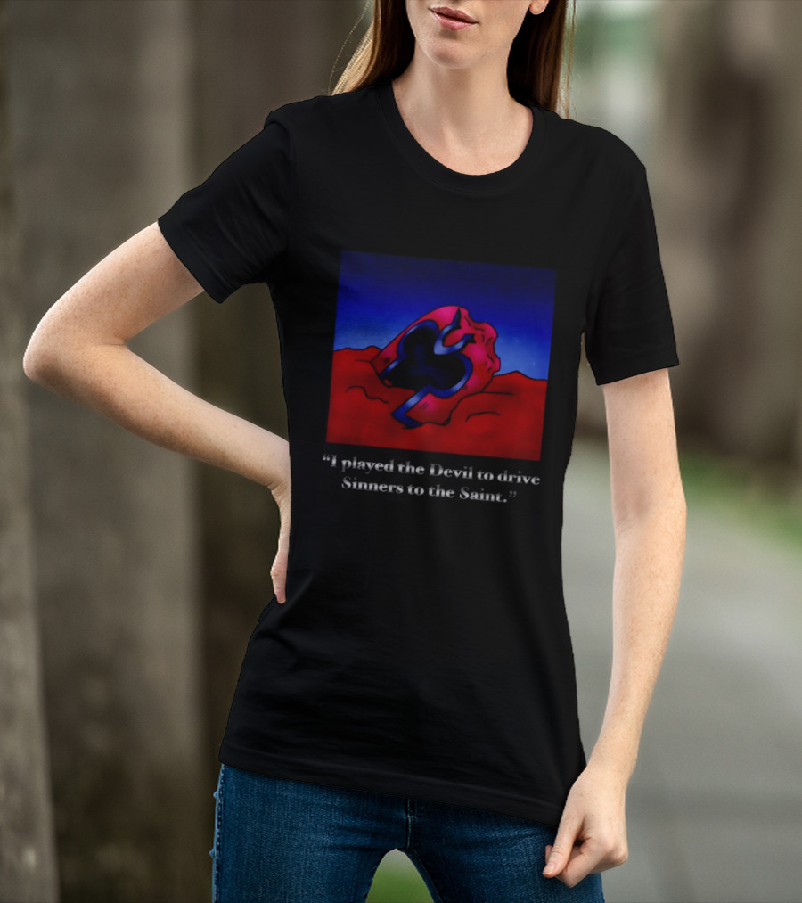 Magneto Helmet I Played The Devil To Drive Sinners To The Saint T-Shirt