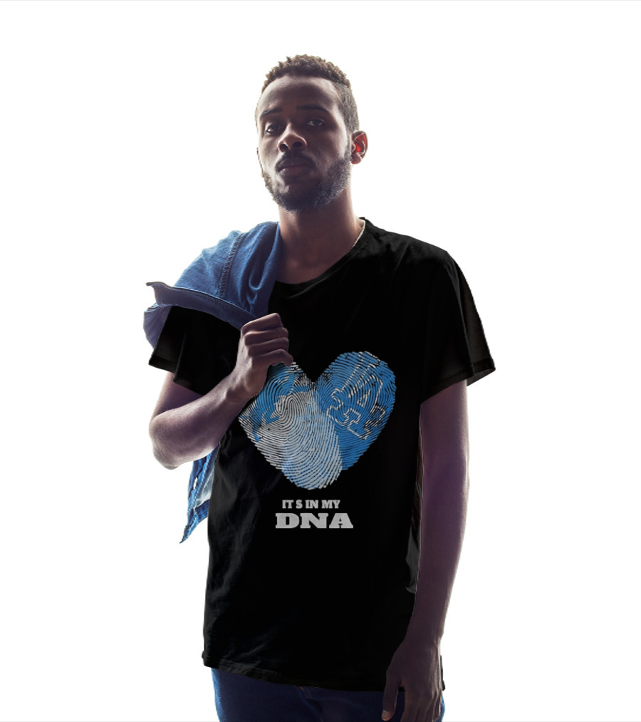 Heart Fingerprint It's In My DNA Kentucky Wildcats Fan Pride T-Shirt