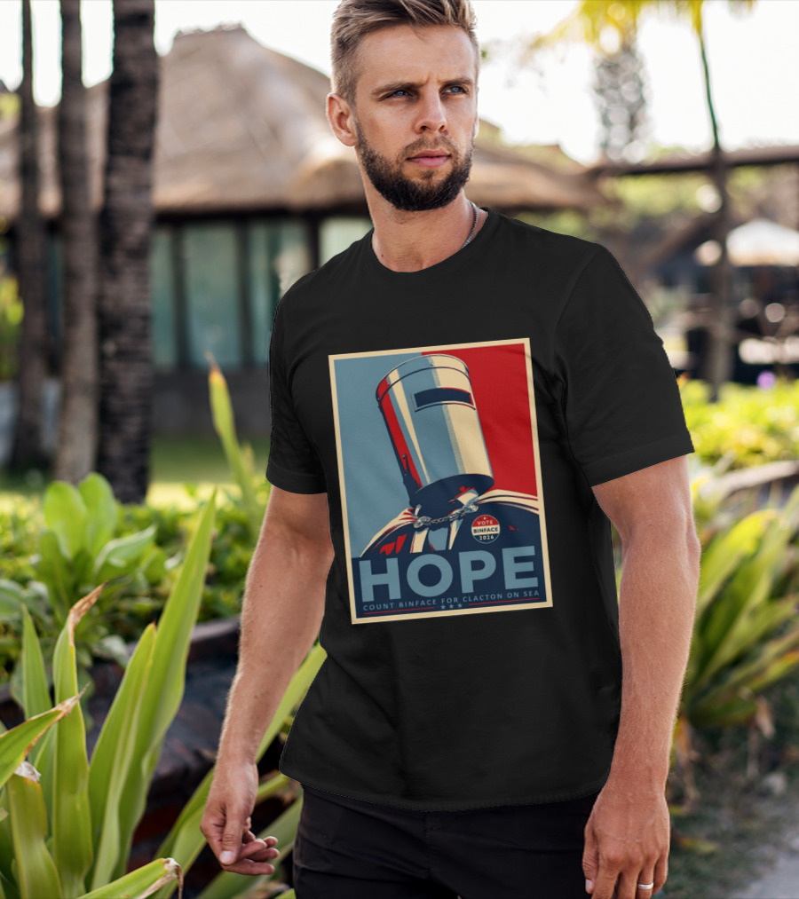 Hope Count Binface Vote Binface 2026 Clacton On Sea T-Shirt