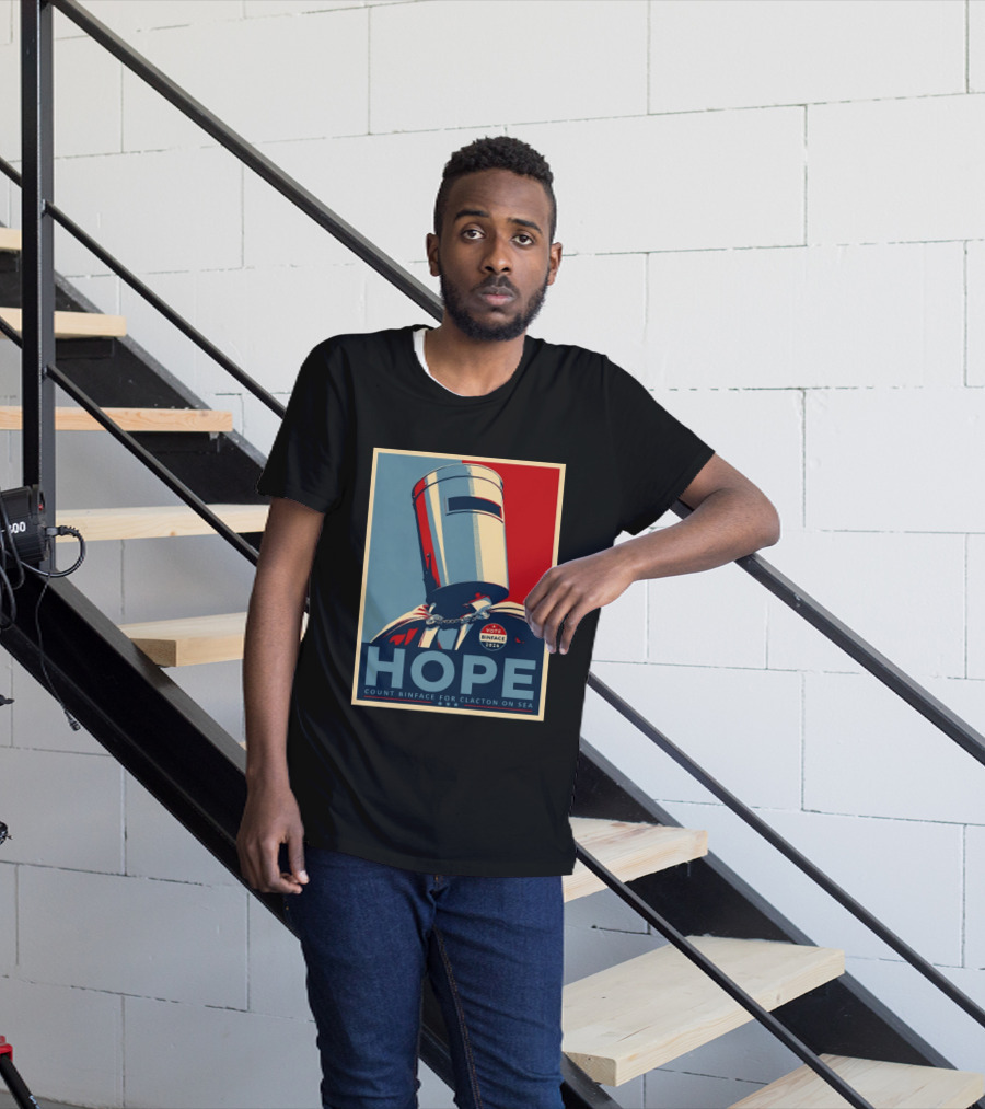 Hope Count Binface Vote Binface 2026 Clacton On Sea T-Shirt