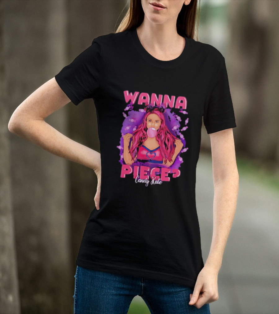 Wanna Piece Candy Kate Bubblegum Pop T-Shirt