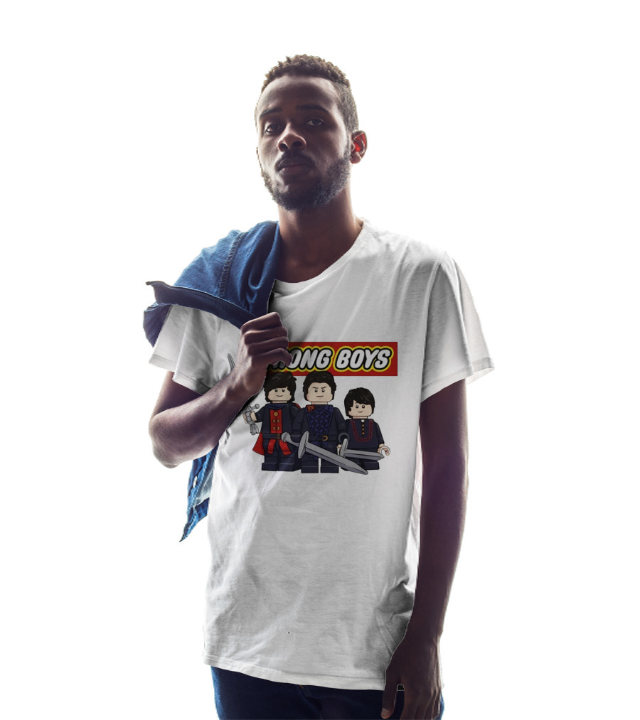 Strong Boys Lego Characters House Of The Dragon Fantasy Figures T-Shirt
