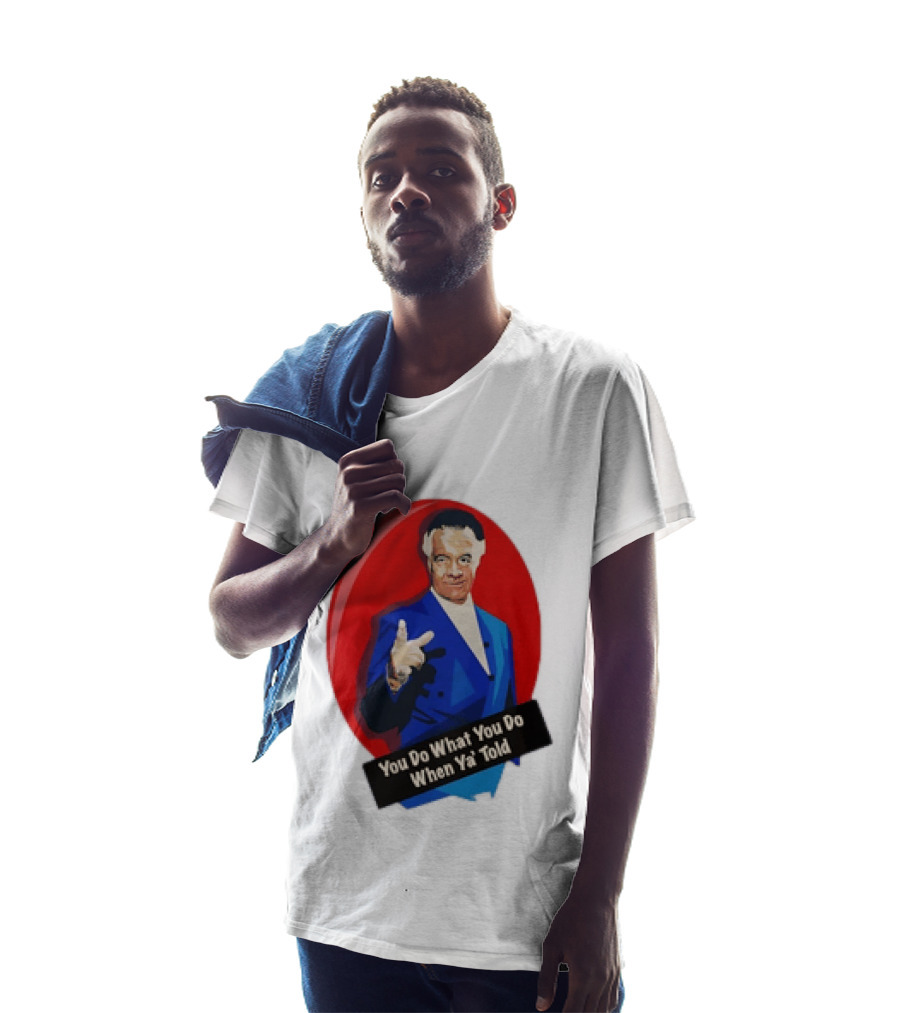 The Sopranos Paulie Walnuts Gualtieri You Do What You Do When Ya Told T-Shirt