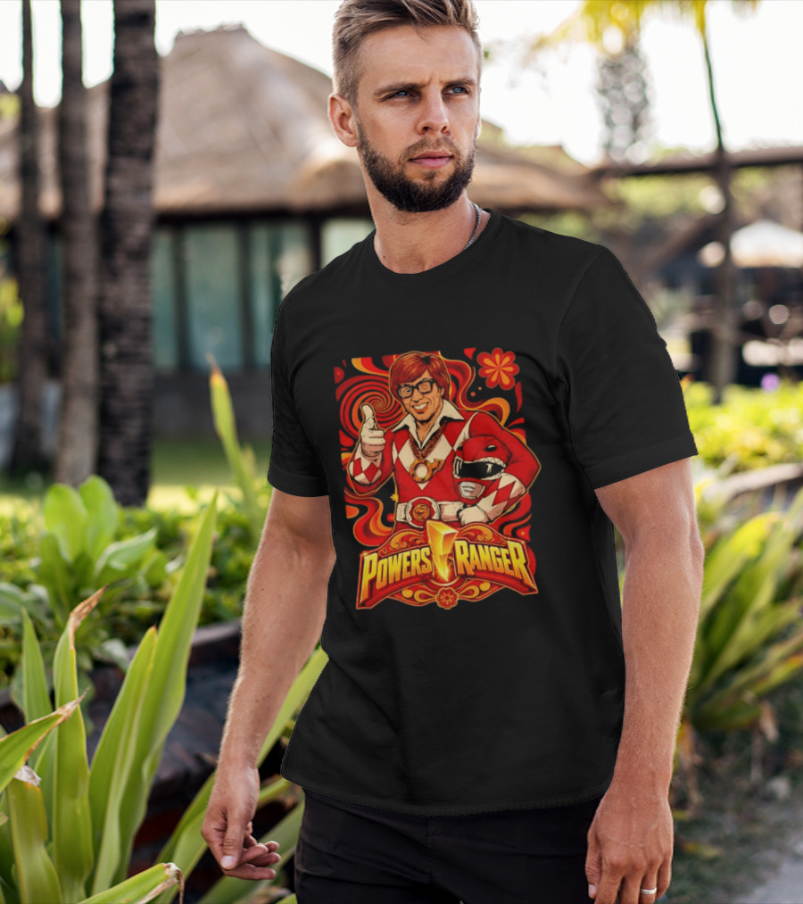 Powers Ranger Austin Powers Power Rangers T-Shirt