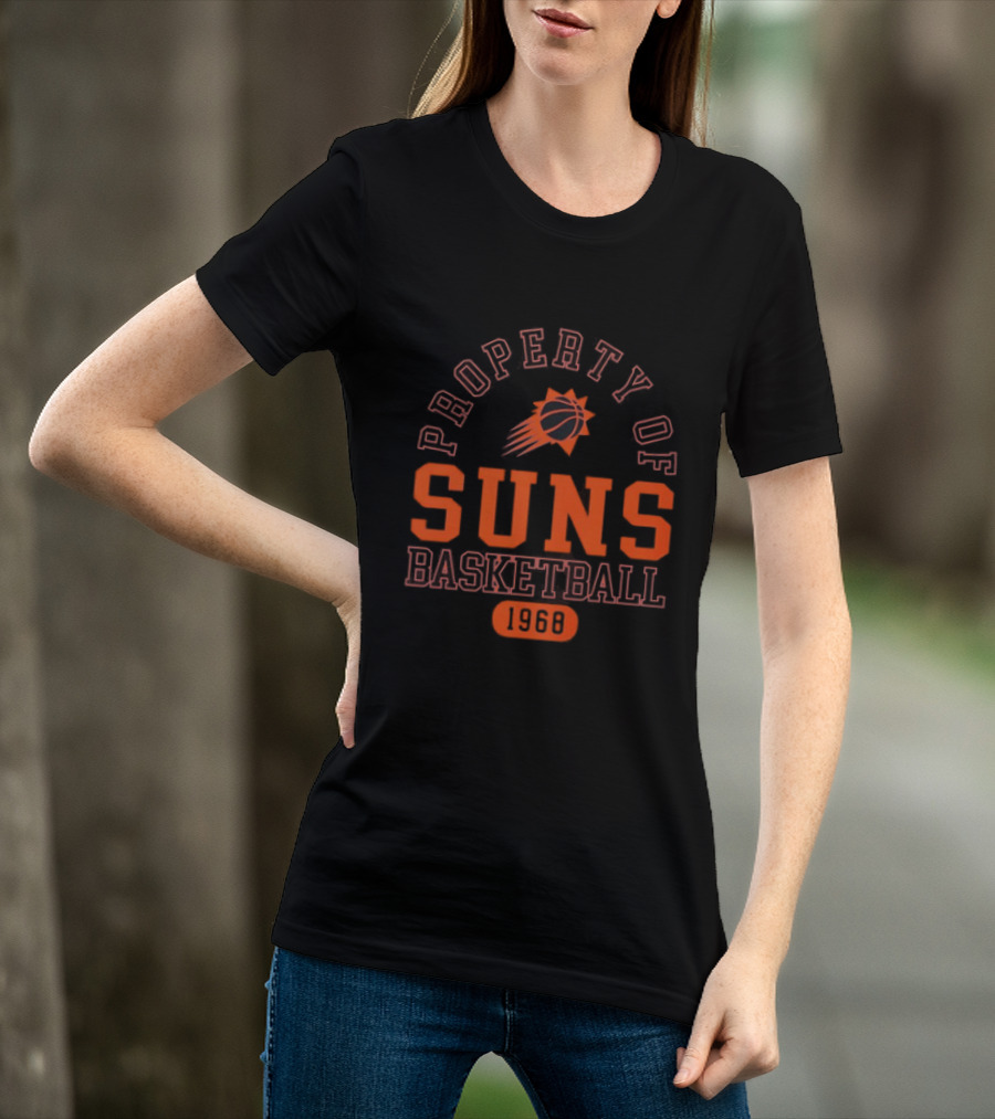 Phoenix Suns Property Of Suns Basketball 1968 Team T-Shirt