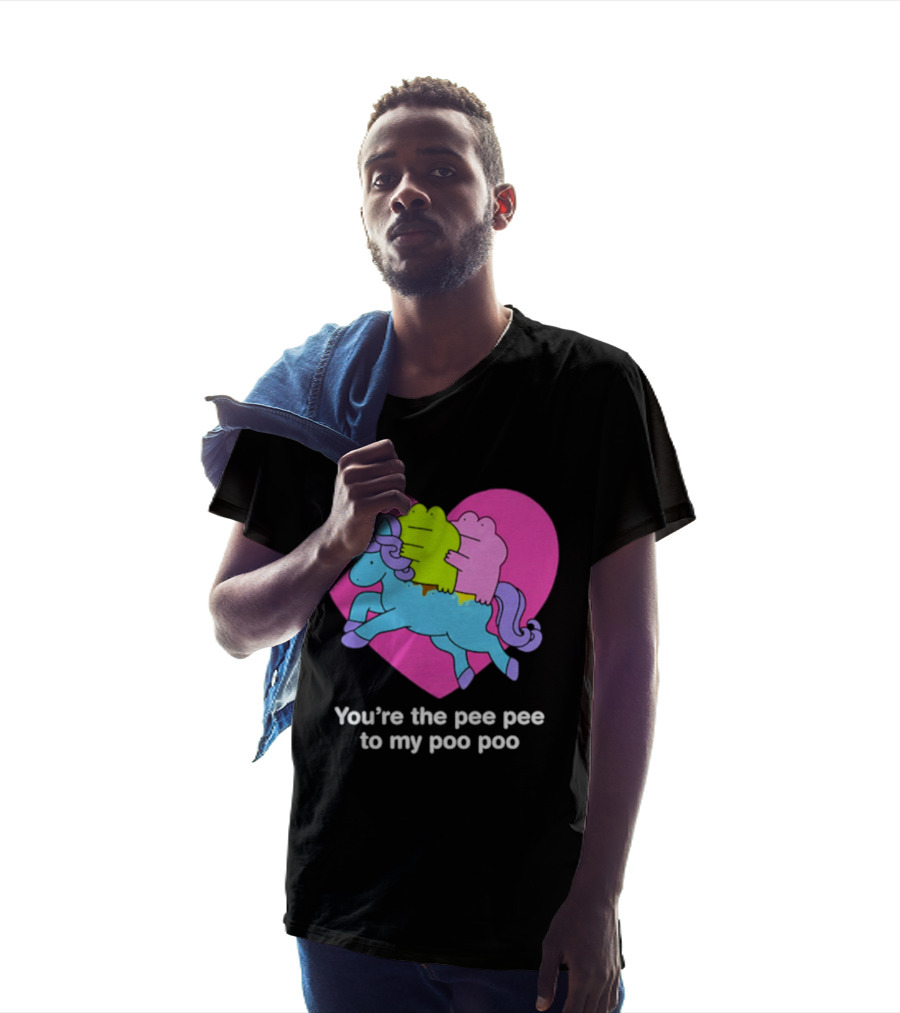 You're The Pee Pee To My Poo Poo Heart Horse T-Shirt
