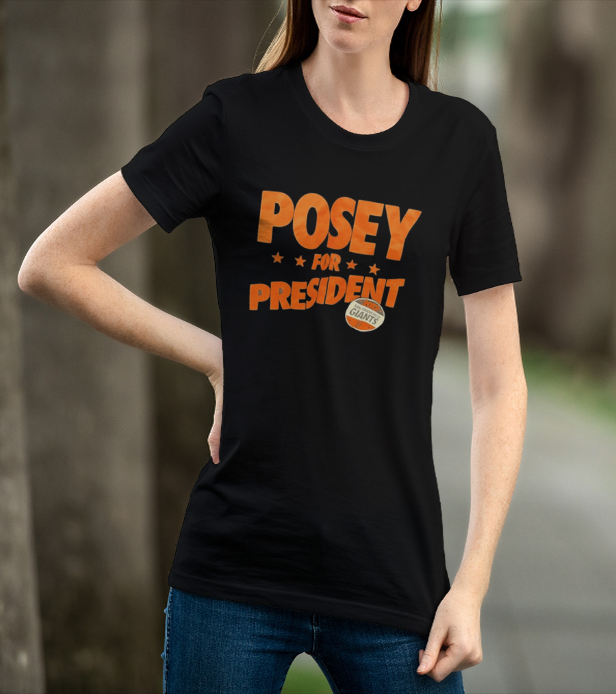 Posey For President 2012 San Francisco Giants T-Shirt