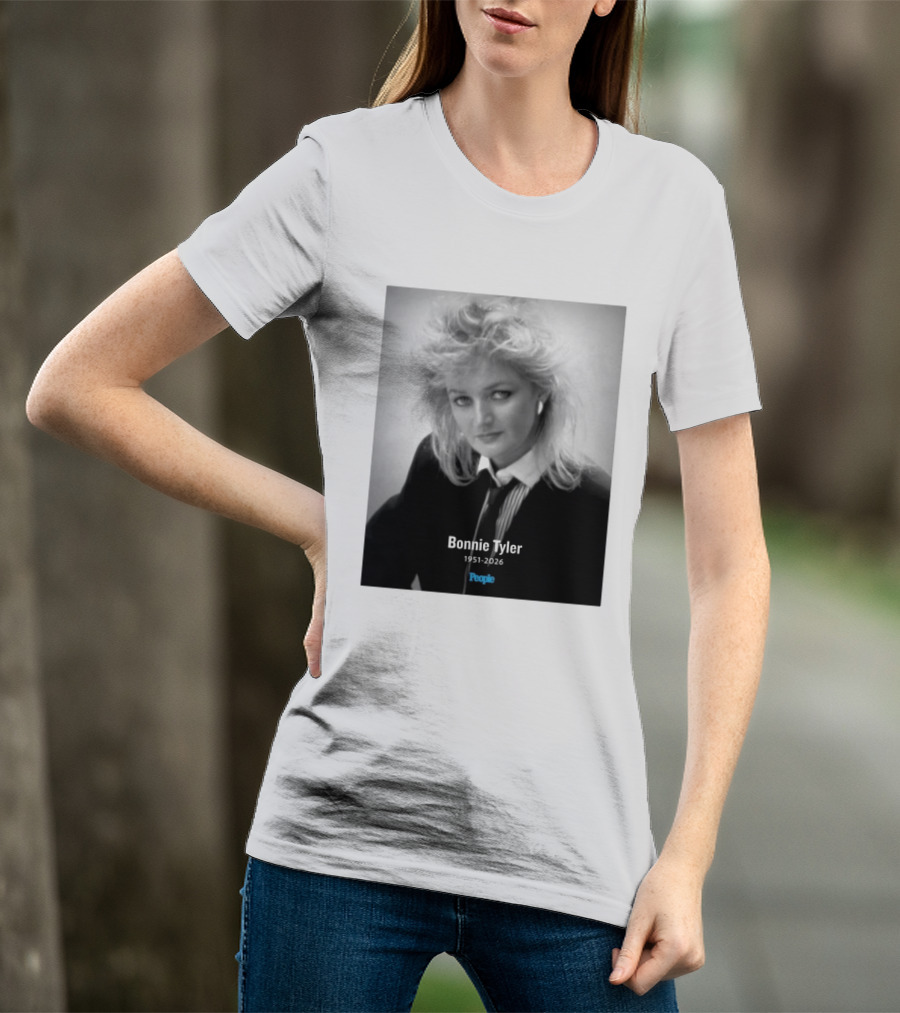 Bonnie Tyler 1951 2026 People Magazine T-Shirt