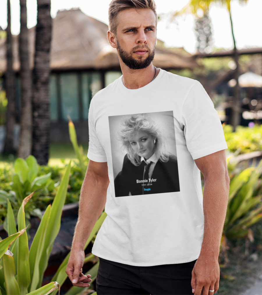 Bonnie Tyler 1951 2026 People Magazine T-Shirt