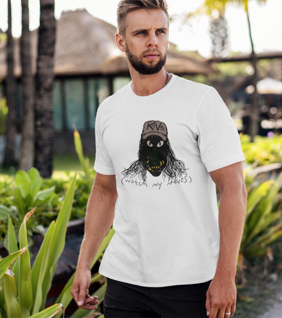 Kurt Vile My Moves Indie Rock Monster Hat T-Shirt