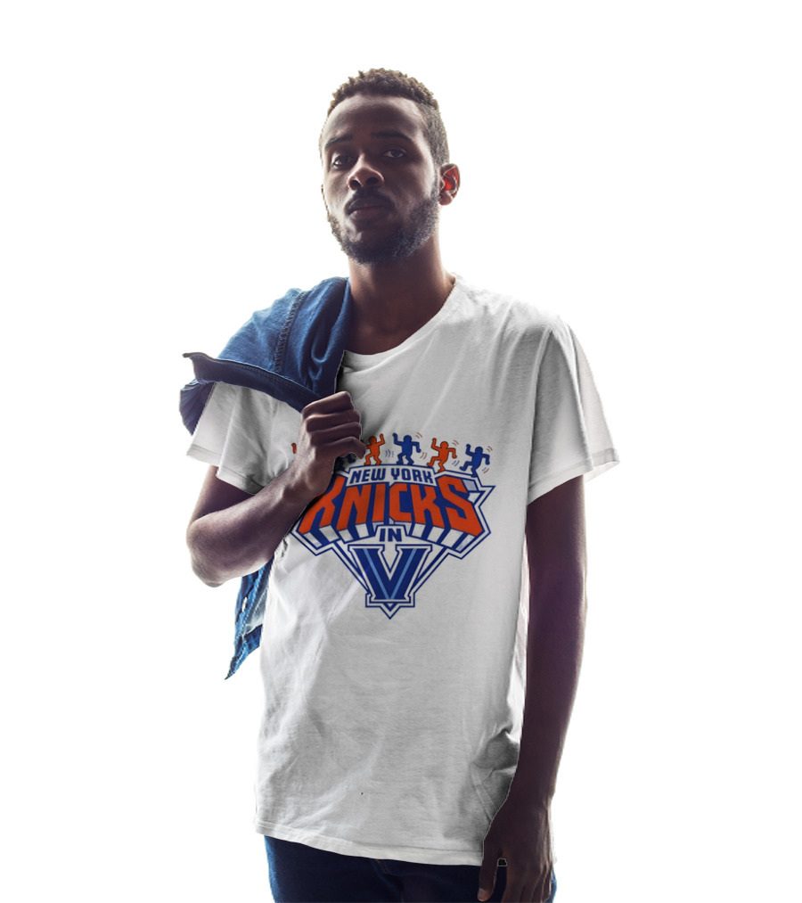New York Knicks Vs Villanova 2026 Basketball Game Event T-Shirt