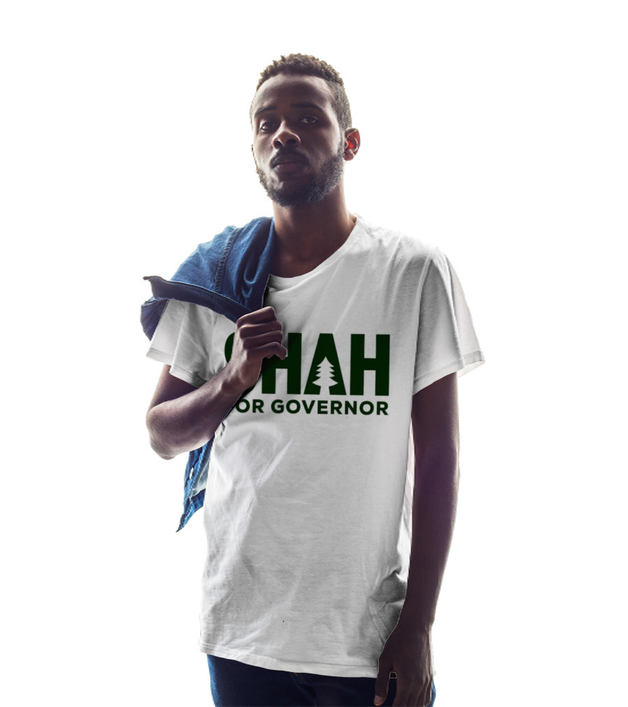 SHAH For Governor 2026 Tree T-Shirt