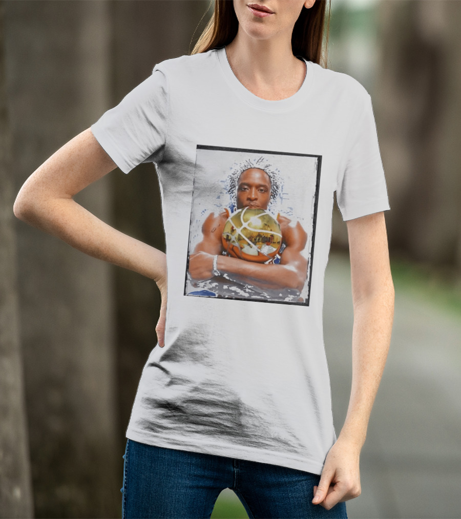 OG Anunoby Basketball Reflection Artistic Slam Magazine Photoshoot T-Shirt