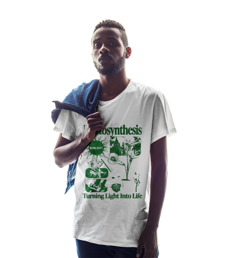 Photosynthesis Turning Light Into Life Science Botanical Diagrams T-Shirt