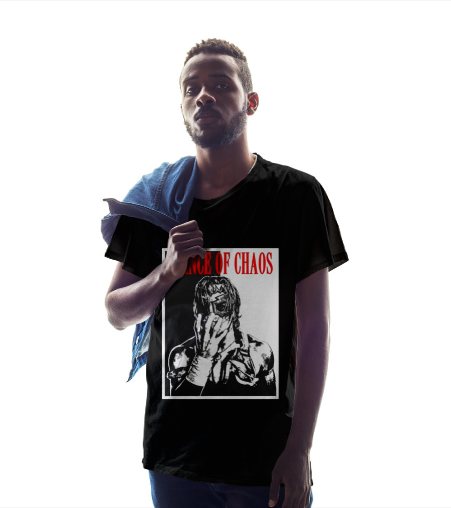 Shado Jr Prince Of Chaos Wrestling Lucha Libre Masked Wrestler T-Shirt