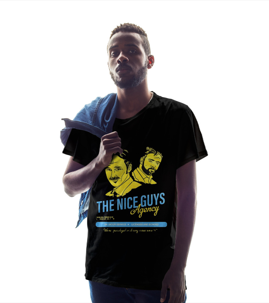 The Nice Guys Agency 2016 Film 24 Hour Service Licensed And Bonded T-Shirt
