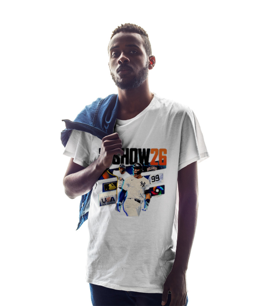MLB The Show 26 Aaron Judge New York Yankees 99 USA T-Shirt