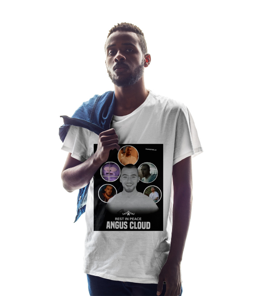 Angus Cloud Memorial Tribute AnimeFeels Rest In Peace T-Shirt