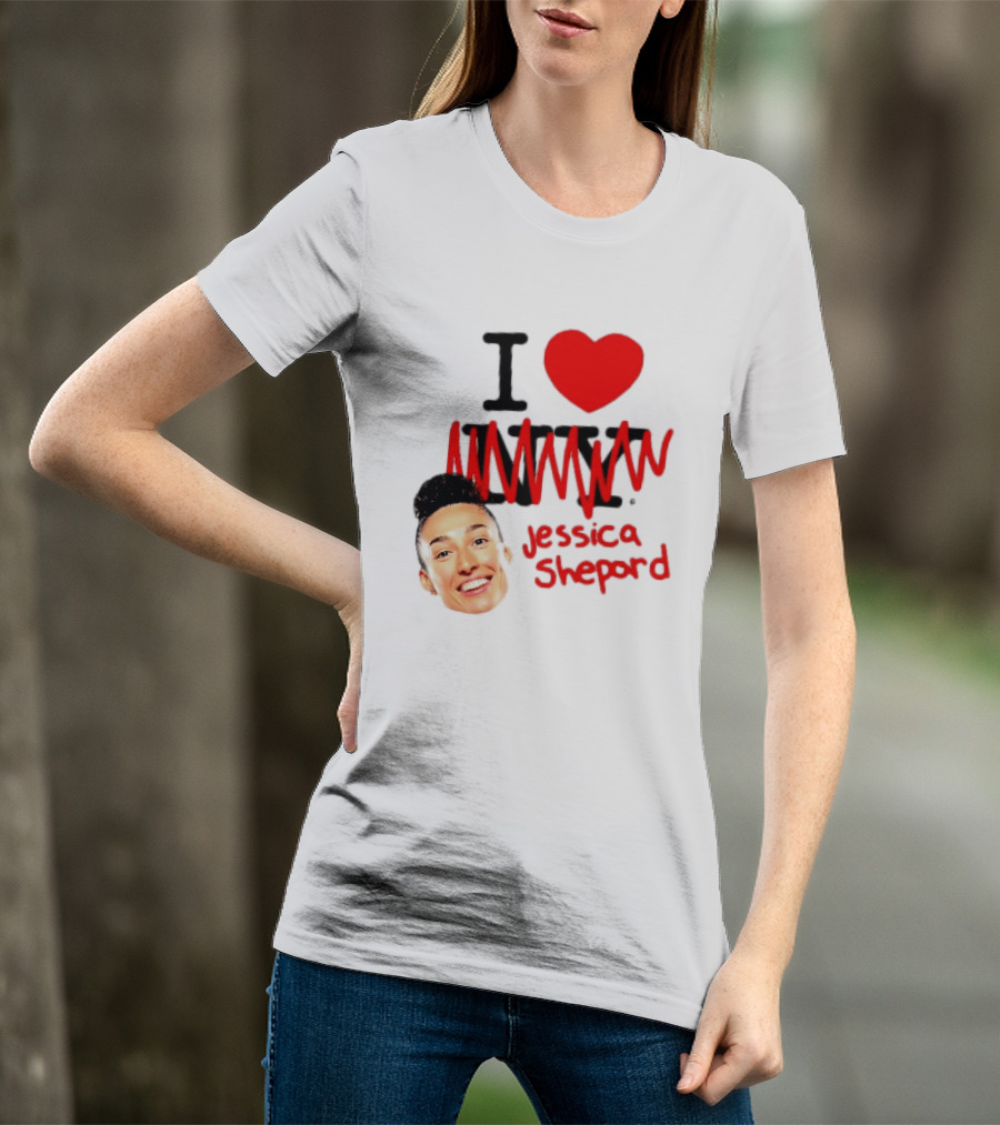 I Love NY Jessica Shepard Heartbeat T-Shirt