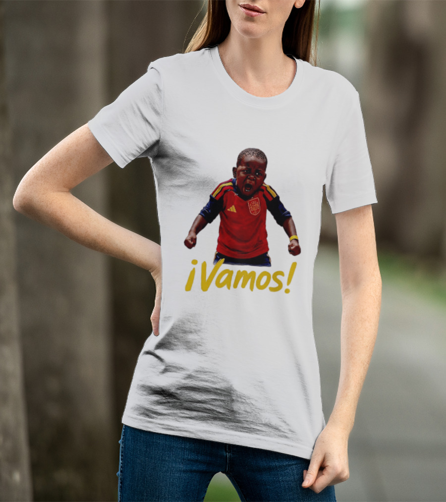¡Vamos! Lamine Yamal Spain Football Meme Spain Team Spirit T-Shirt