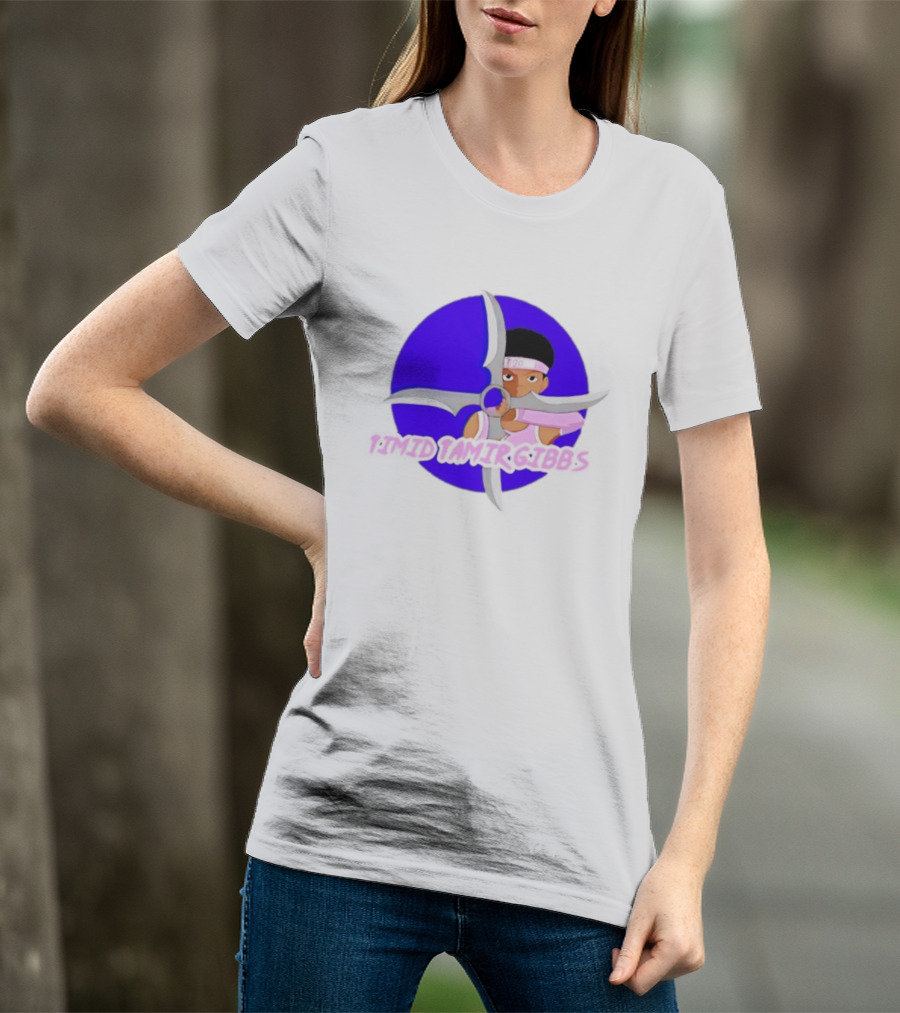 Timid Tamir Gibbs Windmill Shuriken Ninja T-Shirt