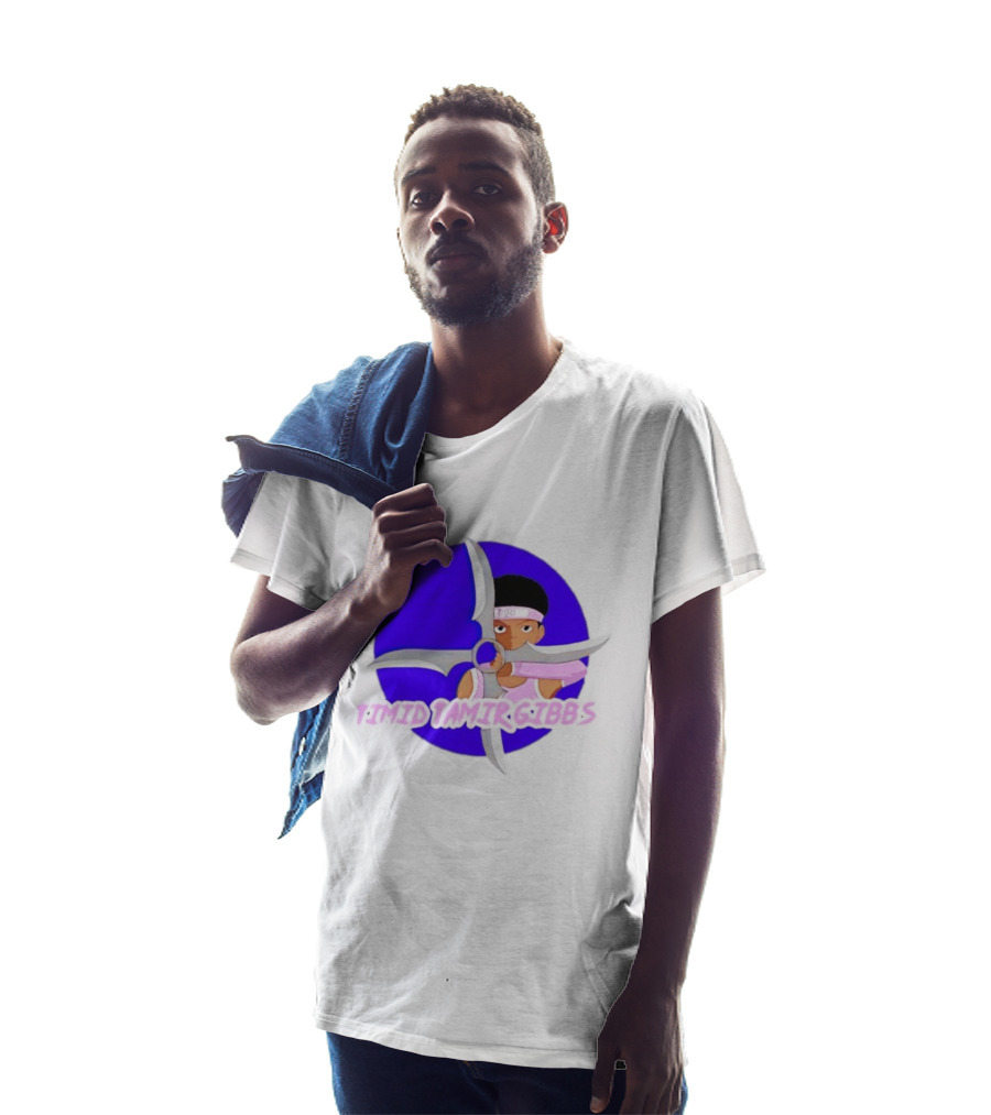 Timid Tamir Gibbs Windmill Shuriken Ninja T-Shirt