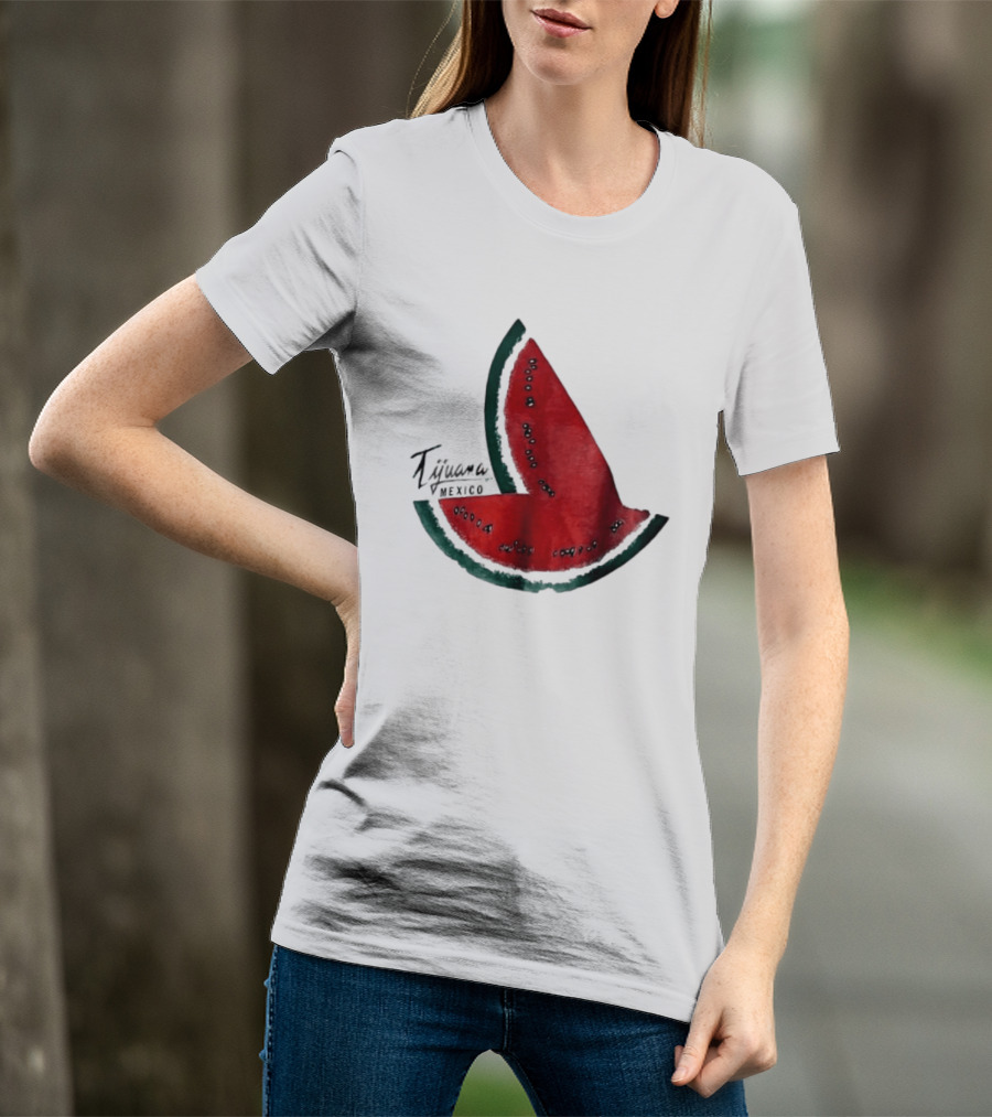 Tijuana Mexico Watermelon Summer Snack Souvenir T-Shirt