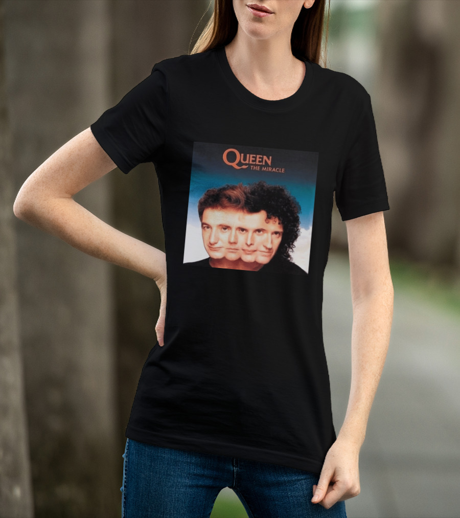 Queen The Miracle Album Cover Art May 1989 Release T-Shirt
