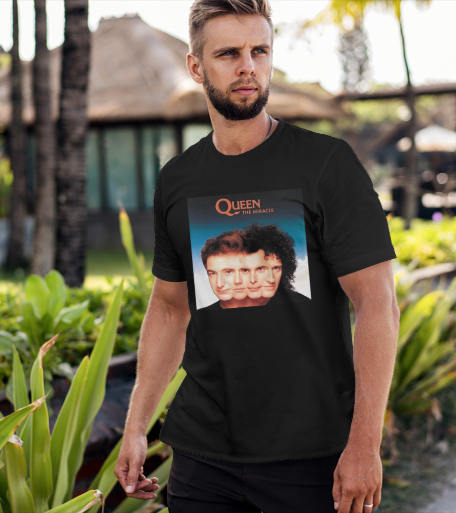Queen The Miracle Album Cover Art May 1989 Release T-Shirt