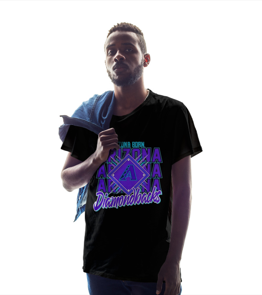 Arizona Born Arizona Diamondbacks MLB Fan Gear T-Shirt