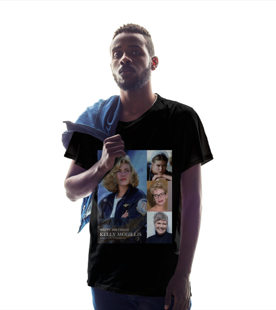 Happy Birthday Kelly McGillis Photos Compilation T-Shirt
