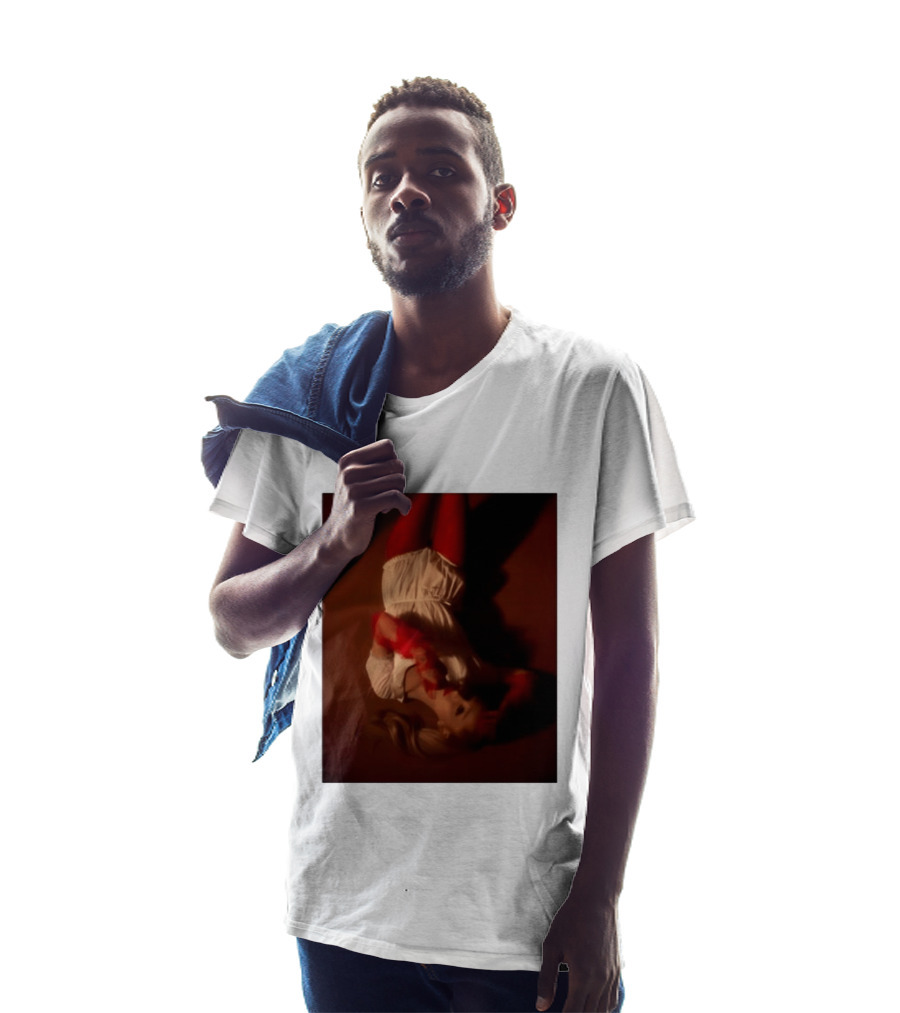 Ariana Grande Red And White Eternal Sunshine Aesthetic T-Shirt