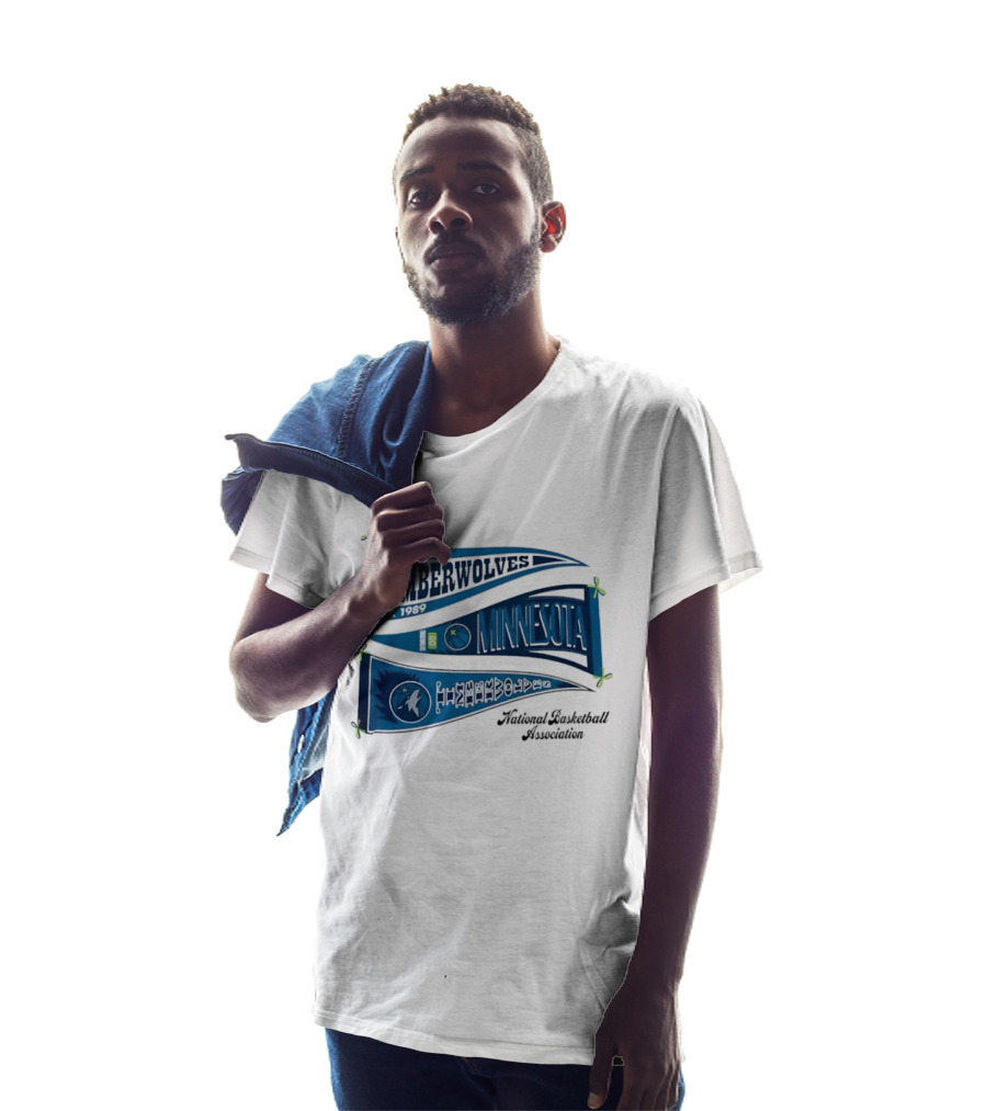 Minnesota Timberwolves NBA Pennants T-Shirt
