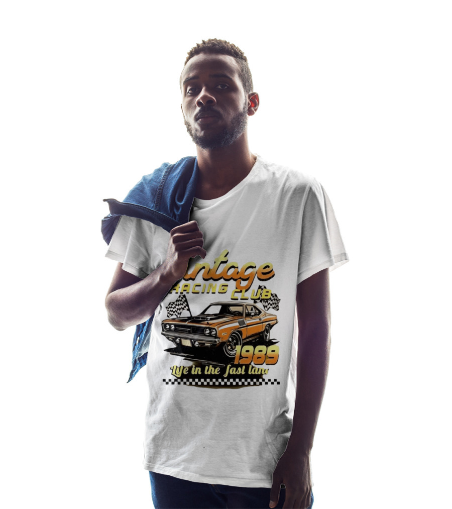 Vintage Racing Club 1989 Life In The Fast Lane T-Shirt