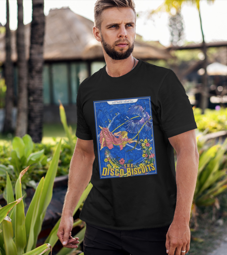 The Disco Biscuits July 11 2026 Jeezum Crow Music Festival Vermont Tour Stale Theatre Melody Tent T-Shirt