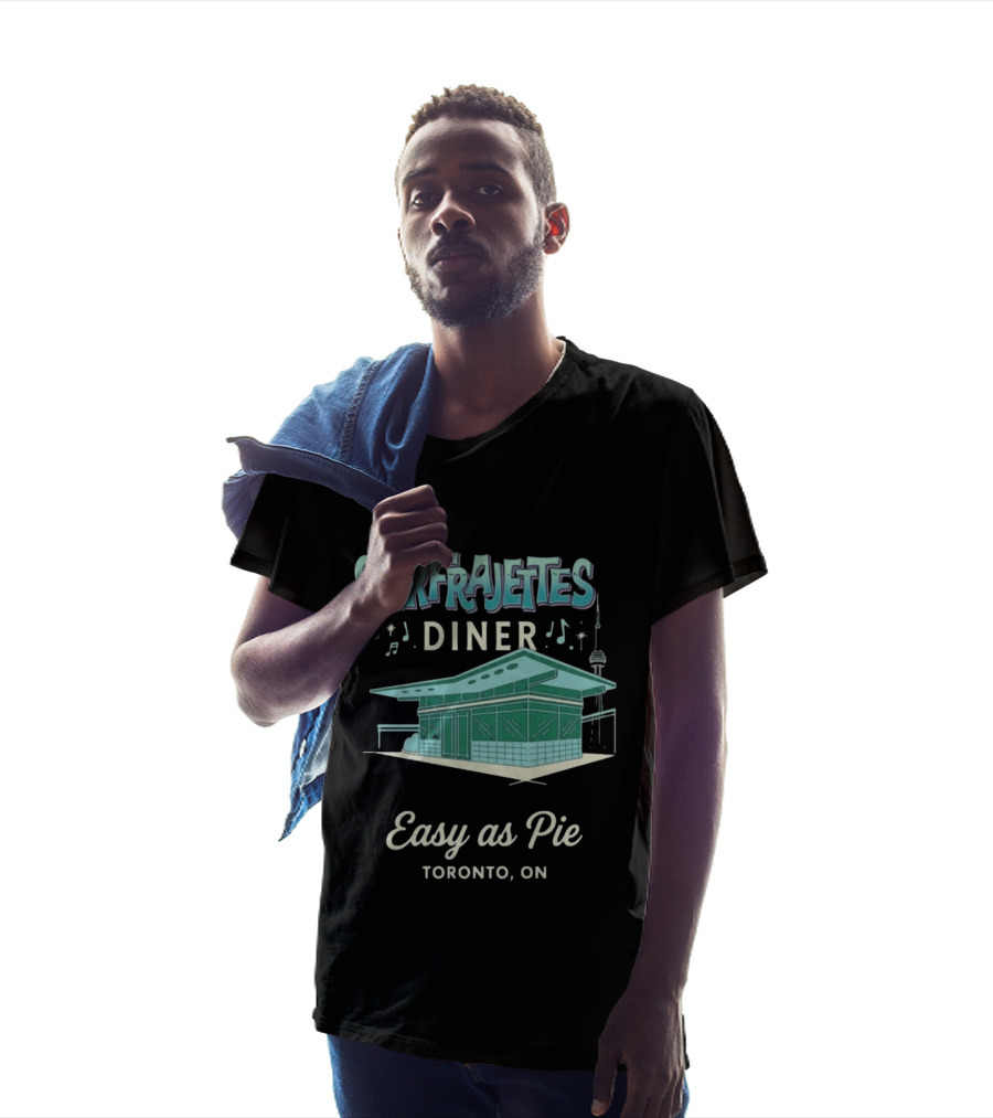 The Surfrajettes Diner Easy As Pie Toronto ON T-Shirt