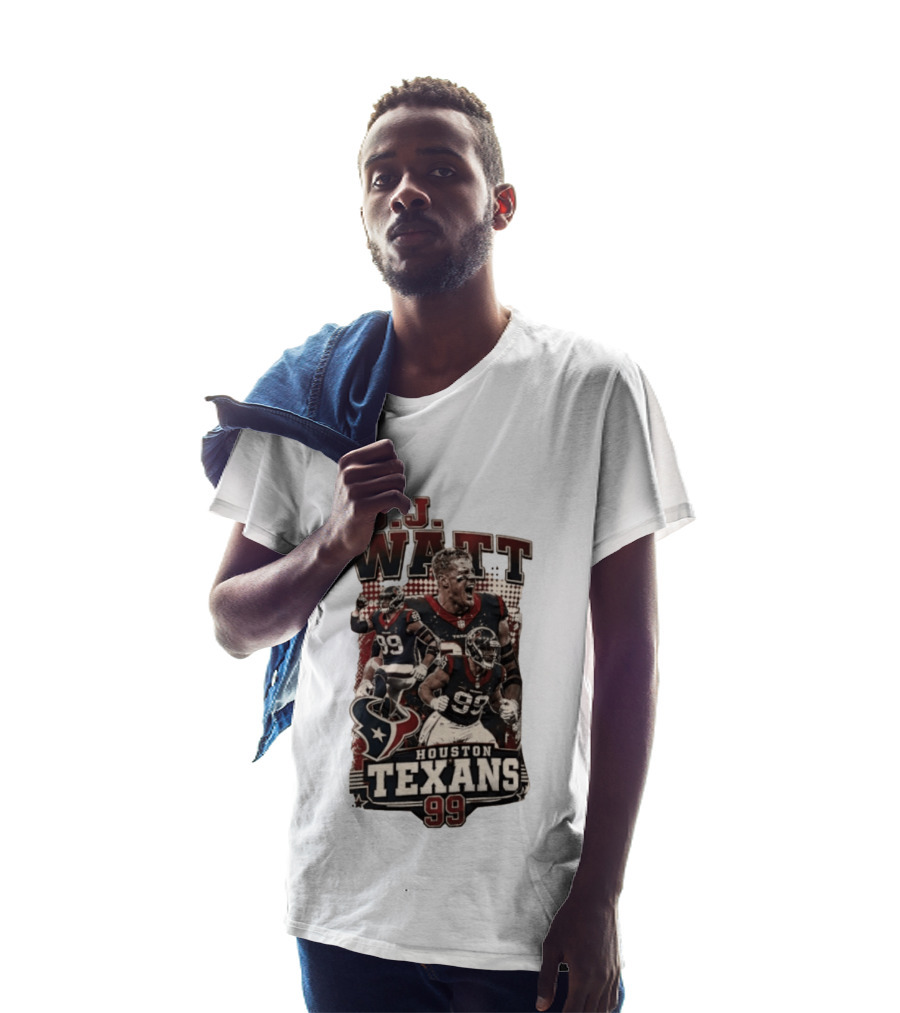 J.J. Watt Houston Texans 99 NFL Football Player T-Shirt