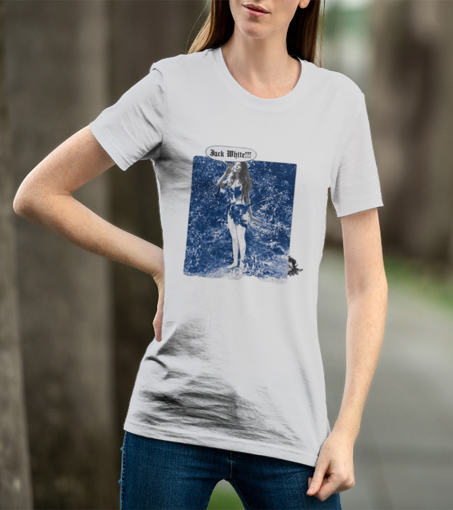 Jack White No Name Tour 2026 Eden Blue Tone Forest Scene T-Shirt