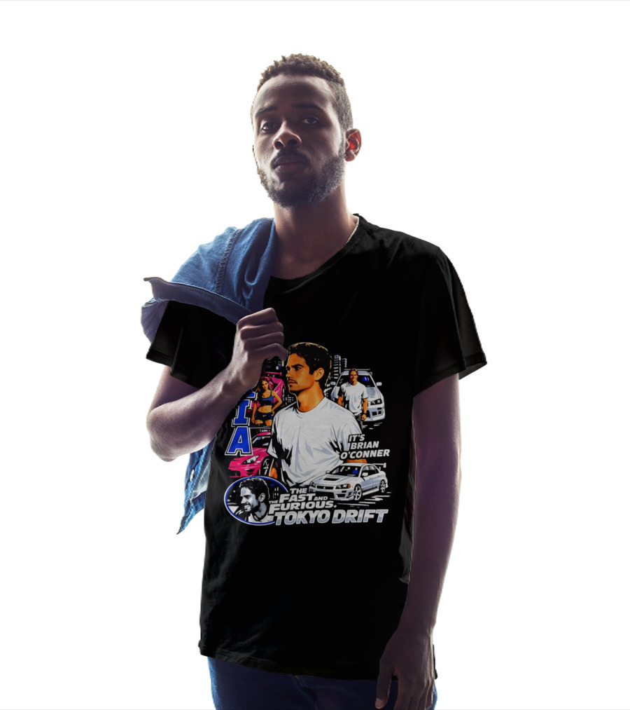 Brian O'conner The Fast And The Furious Tokyo Drift It's Brian O'conner T-Shirt