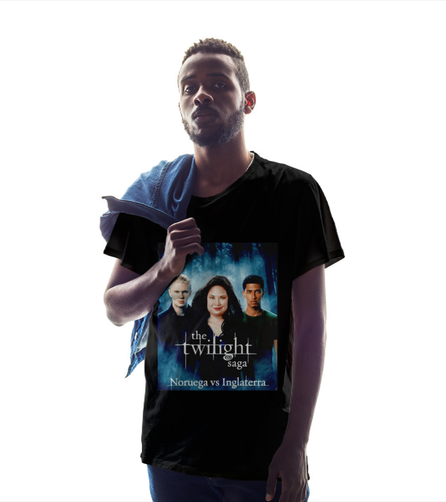 Erling Haaland Jude Bellingham The Twilight Saga Noruega Vs Inglaterra T-Shirt