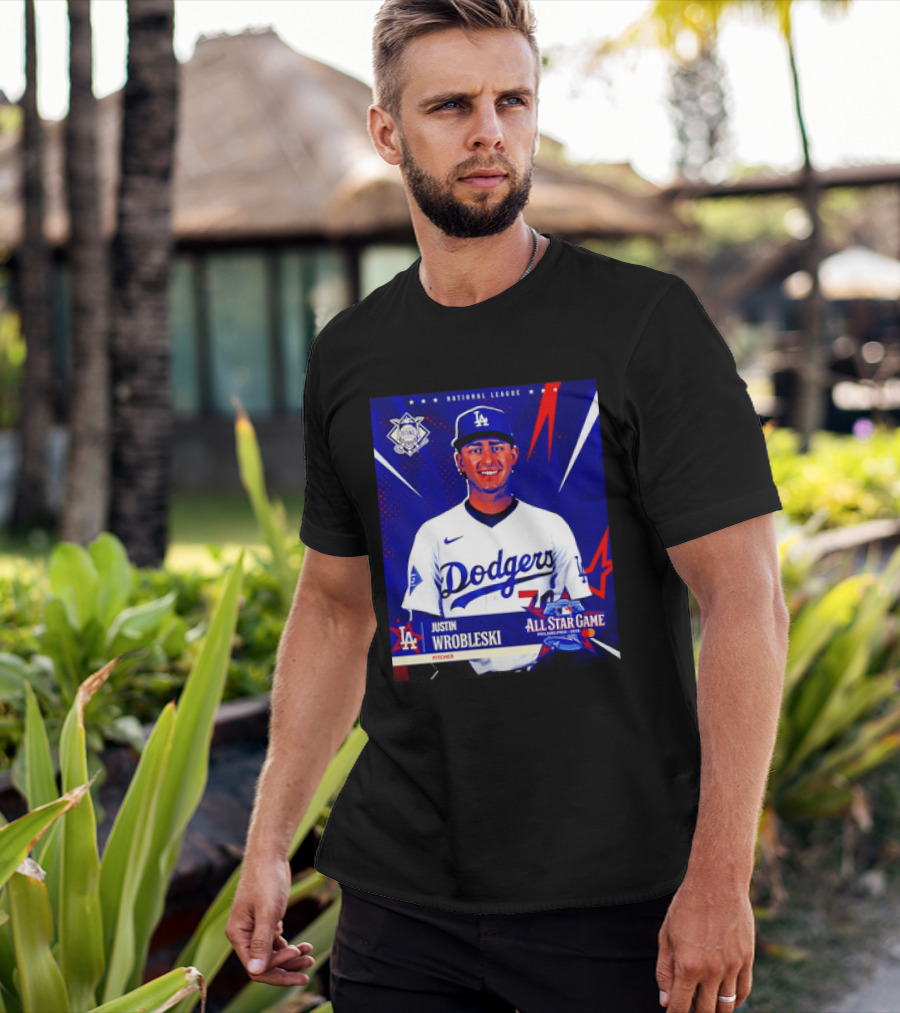 Justin Wrobleski Los Angeles Dodgers 2026 All Star Game National League T-Shirt
