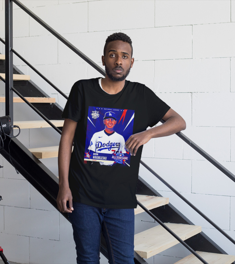 Justin Wrobleski Los Angeles Dodgers 2026 All Star Game National League T-Shirt
