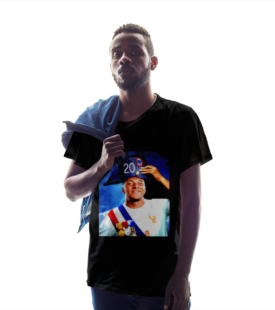 Kylian Mbappé France National Team 2026 Captain No 20 Napoleon Hat T-Shirt